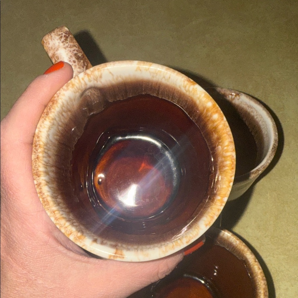 Set of Four McCoy USA mugs